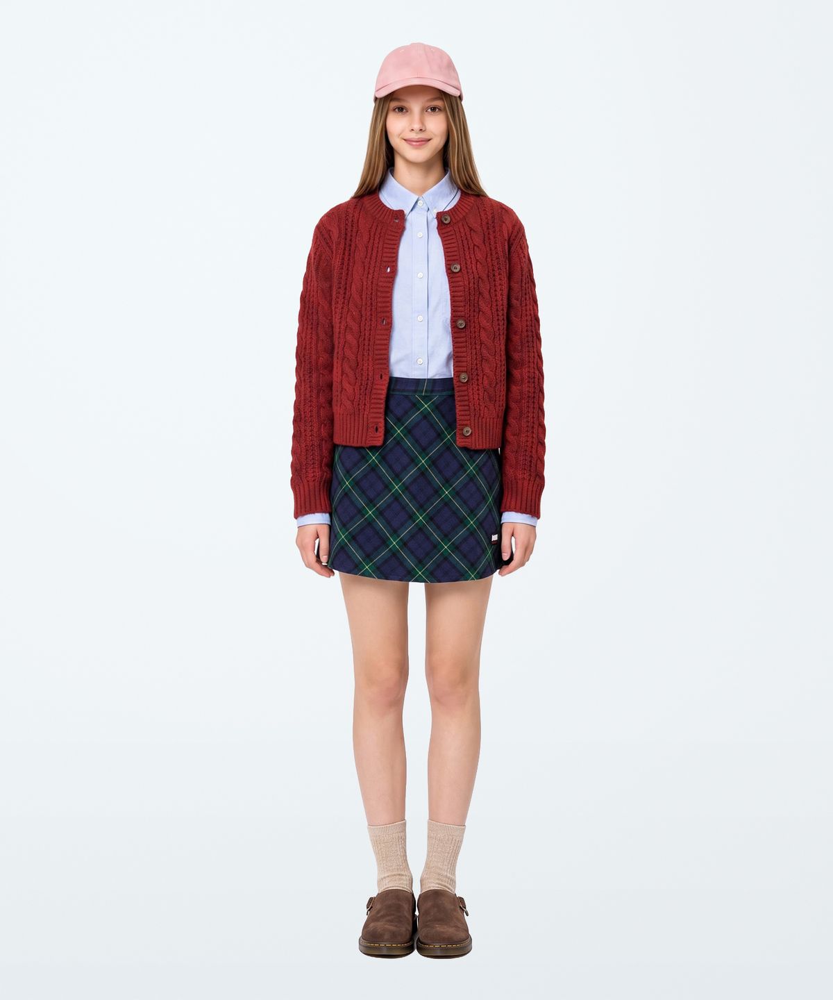 아파트먼트(APARTMENT) (W) ELENI SKIRT - NAVY