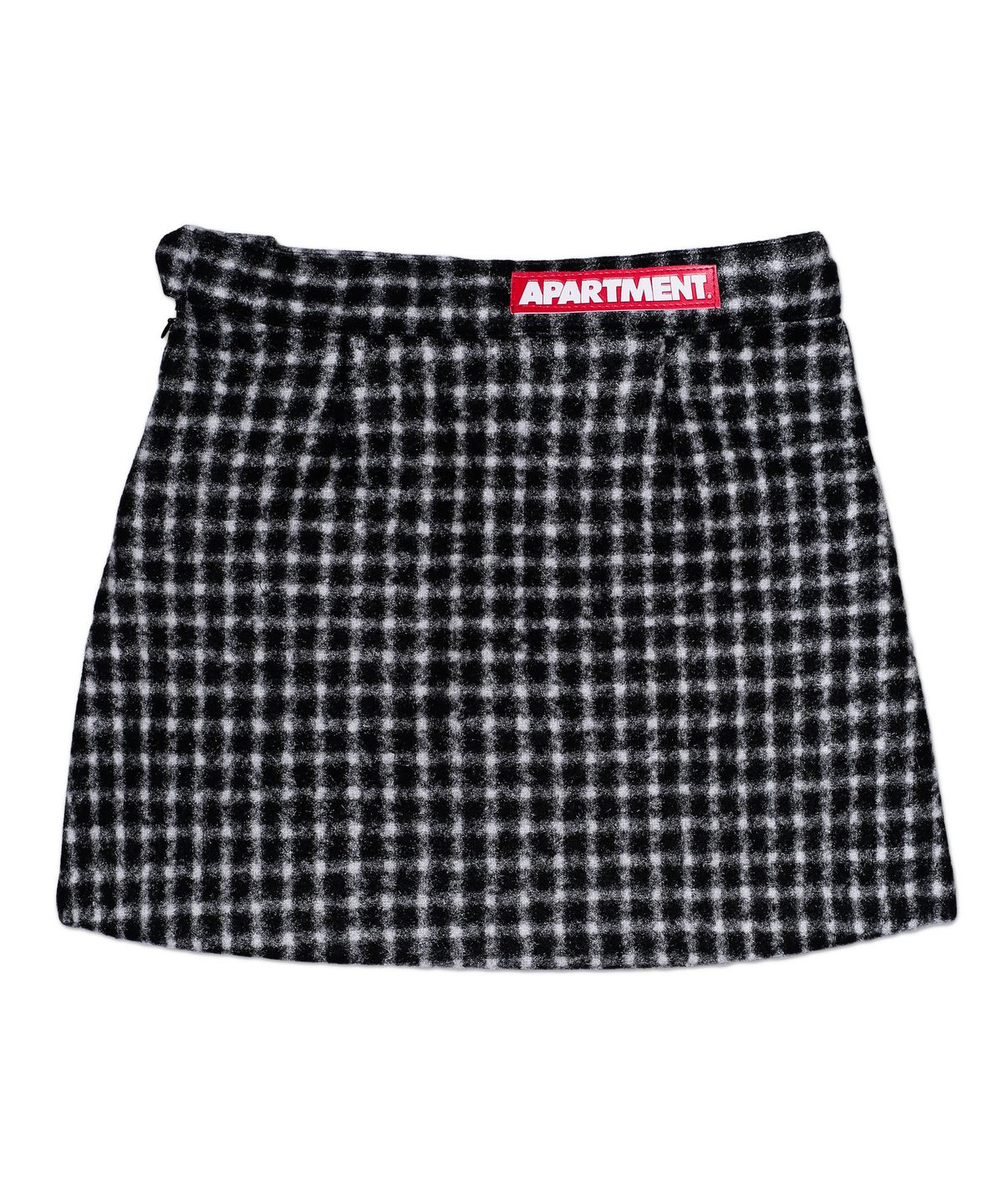 아파트먼트(APARTMENT) (W) DUUAL SKIRT - BLACK