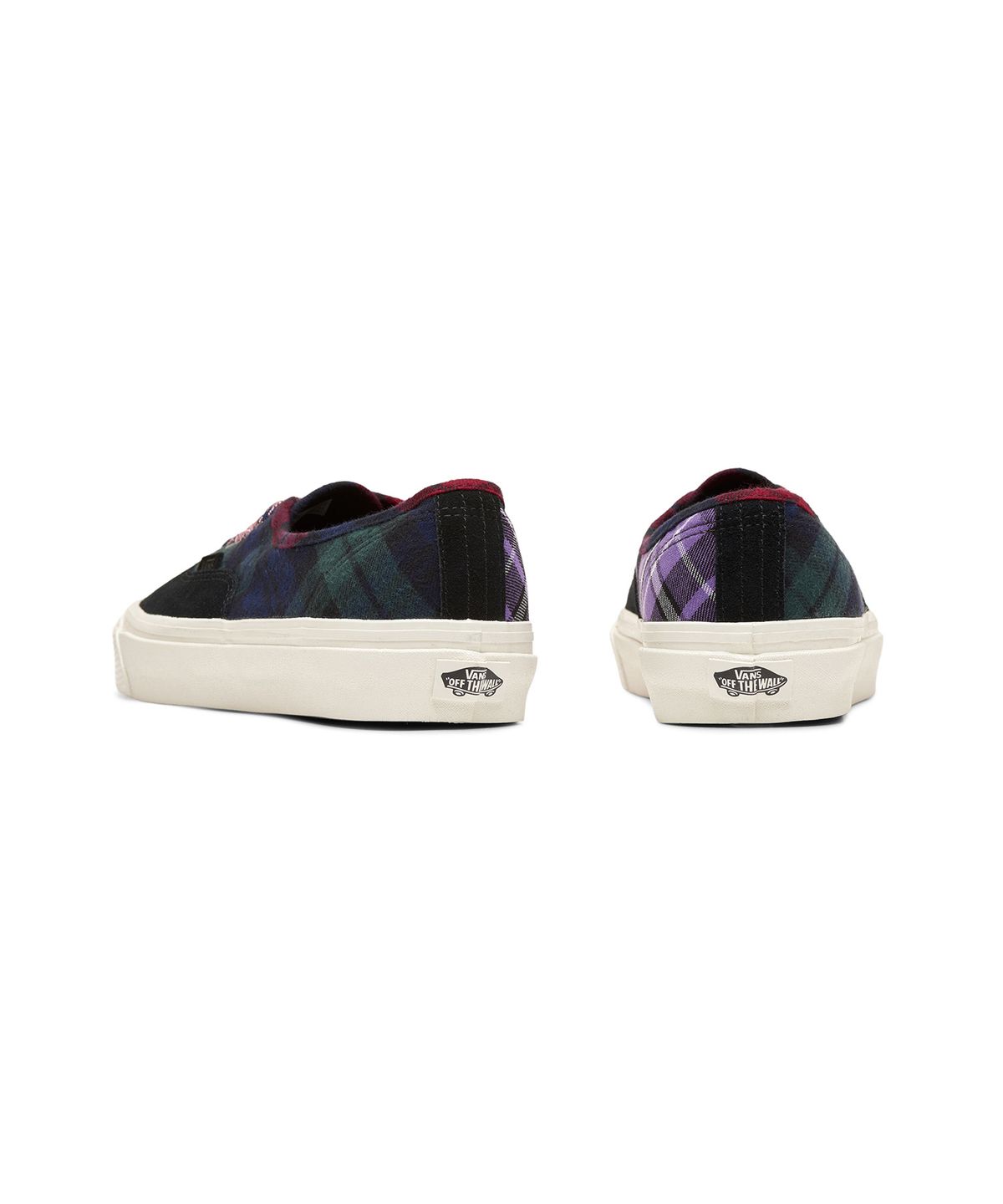 반스(VANS) 어센틱 44 DX - (애너하임 팩토리) 플레이드 믹스:블랙 / VN0A5KX48EL1