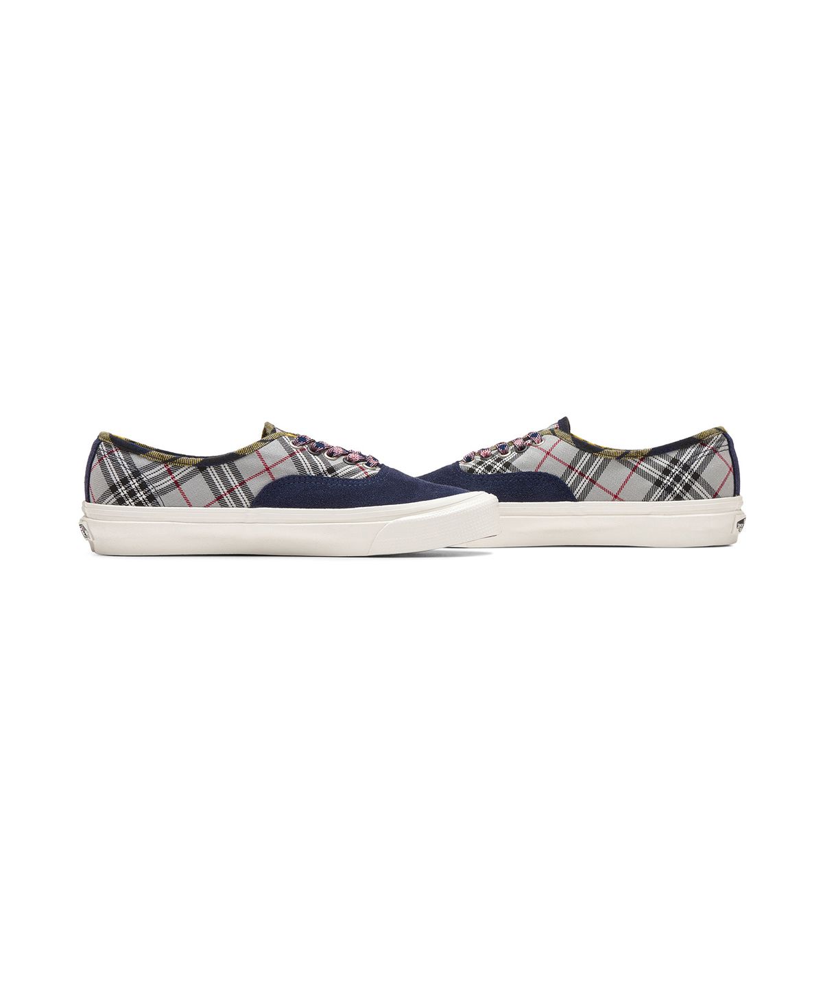 반스(VANS) 어센틱 44 DX - (애너하임 팩토리) 플레이드 믹스:네이비 / VN0A5KX48F01