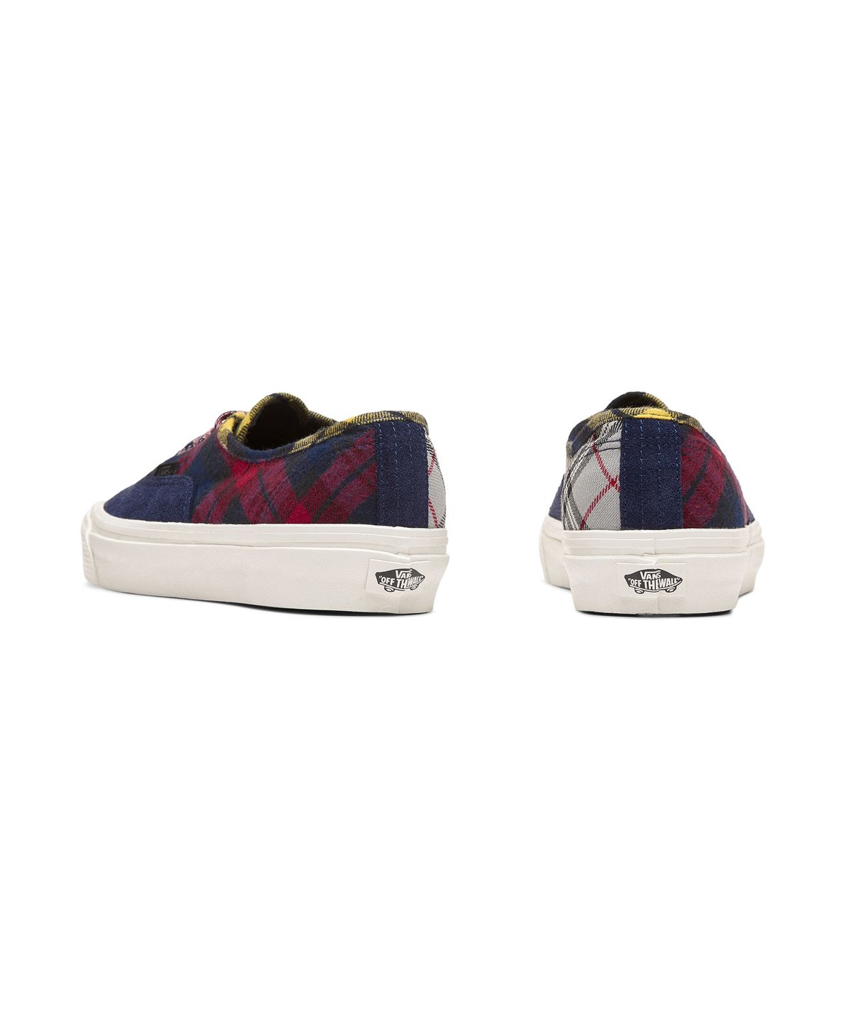 반스(VANS) 어센틱 44 DX - (애너하임 팩토리) 플레이드 믹스:네이비 / VN0A5KX48F01