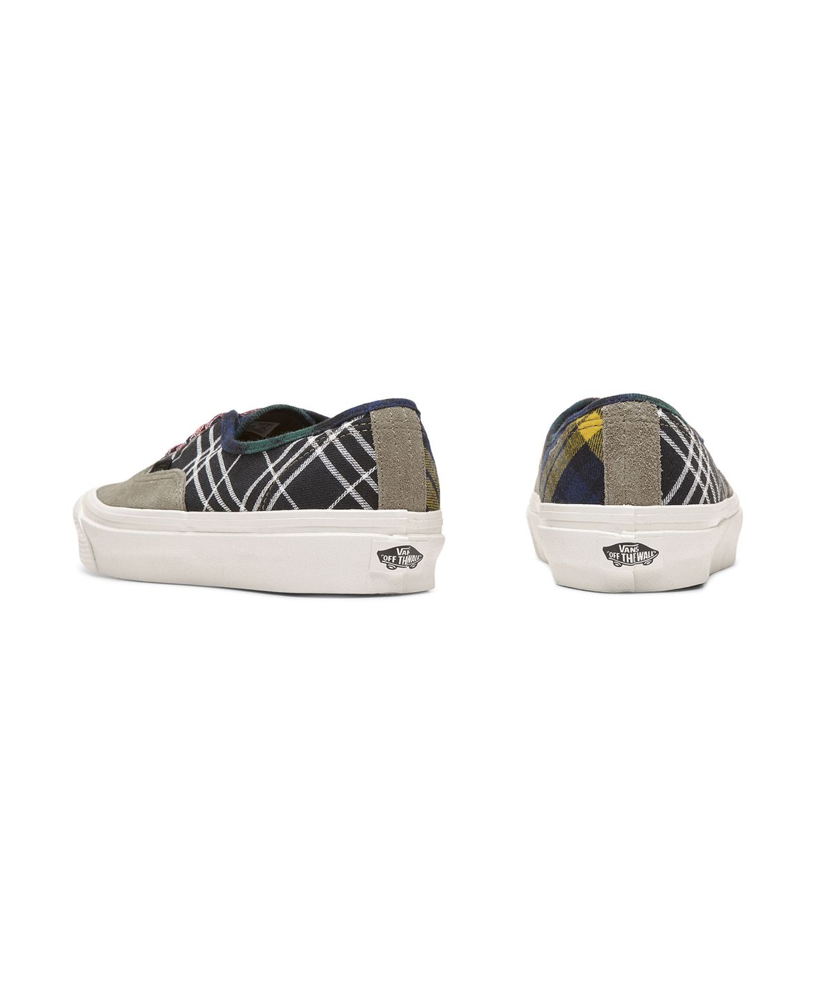 반스(VANS) 어센틱 44 DX - (애너하임 팩토리) 플레이드 믹스:올리브/ VN0A5KX48F81