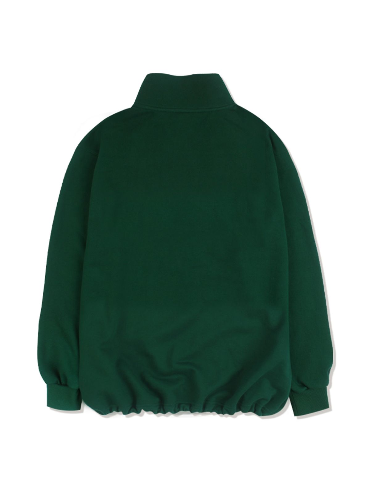 라 메종 스튜디오(LA MAISON STUDIO) UNISEX 루즈핏 로고자수 반집업 그린(FCB3TS324M)