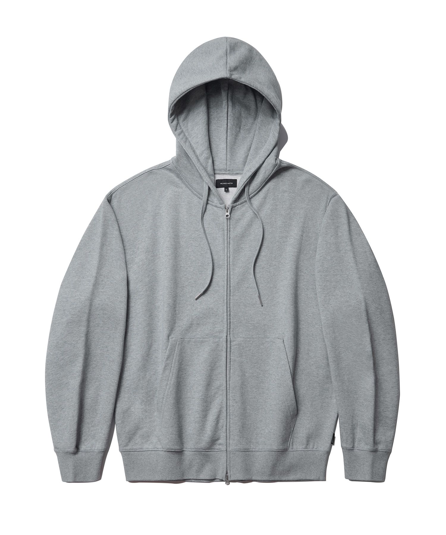 ◎SUNG1975◎★人気★REGULAR HOODIE ★チュソンフン ブランド★ MUSINSA公式 | MELANGE MASTER Over Fit Hooded Sweatshirt Zip