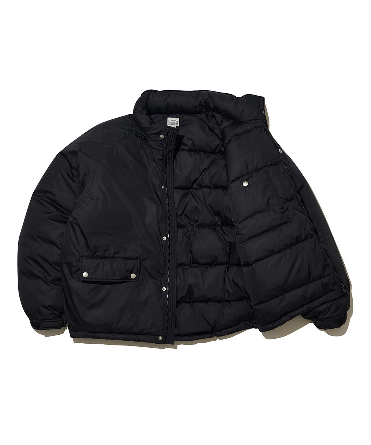 빅유니온(BIG UNION) Cozy Short Padding / BLACK