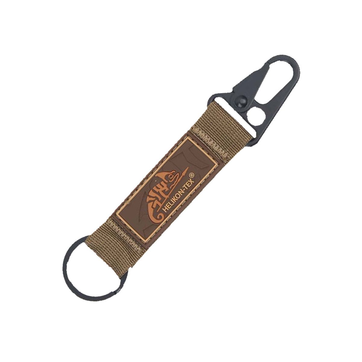 헬리콘텍스(HELIKONTEX) 로고 키 홀더 (KEY HOLDER) 코요테