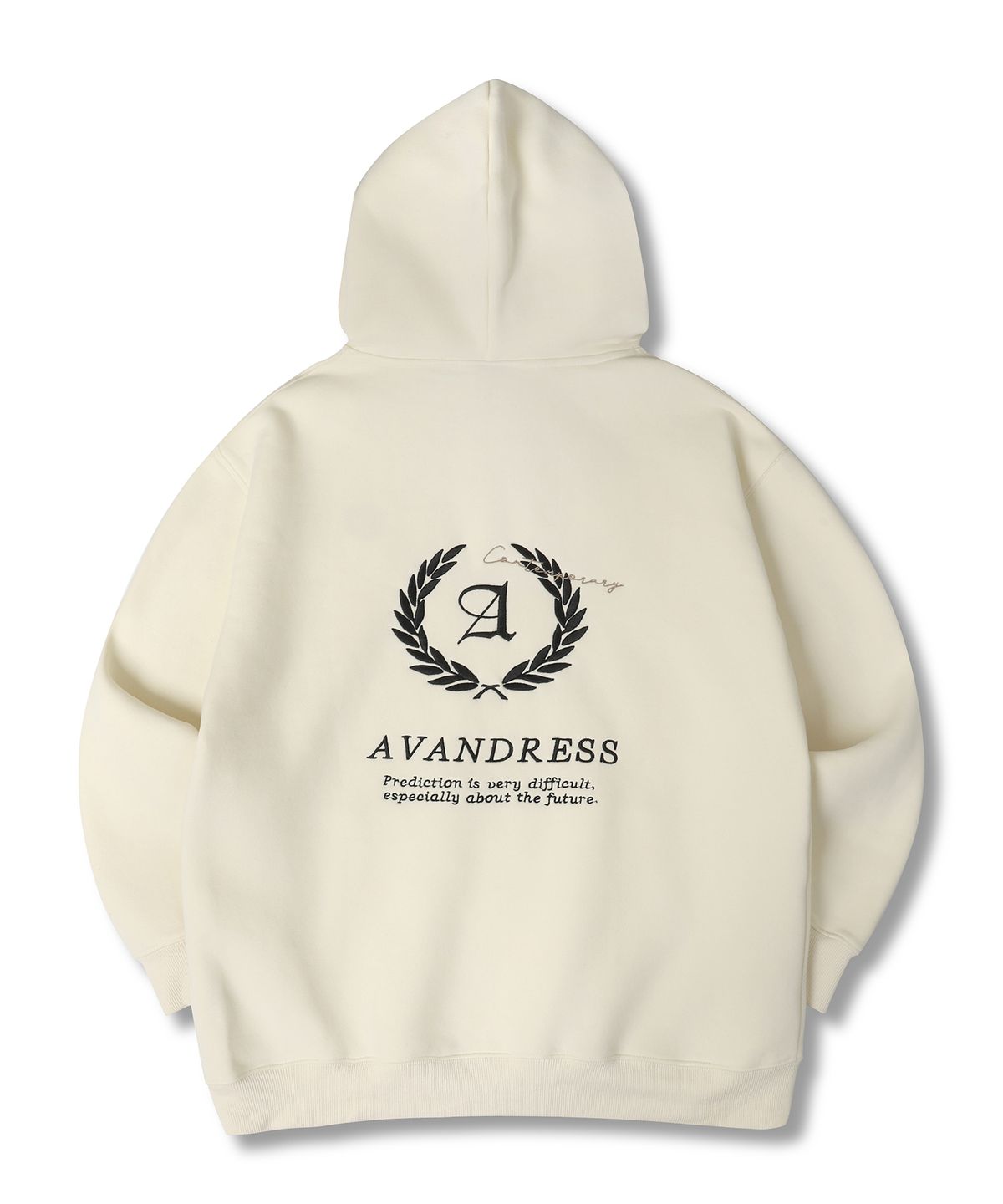 어반드레스(AVANDRESS) UNISEX LAUREL OVERSIZED HOODIE PURPLE