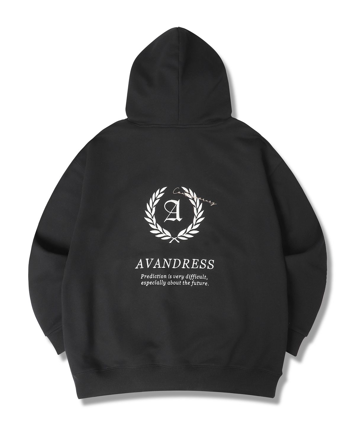 어반드레스(AVANDRESS) UNISEX LAUREL OVERSIZED HOODIE PURPLE