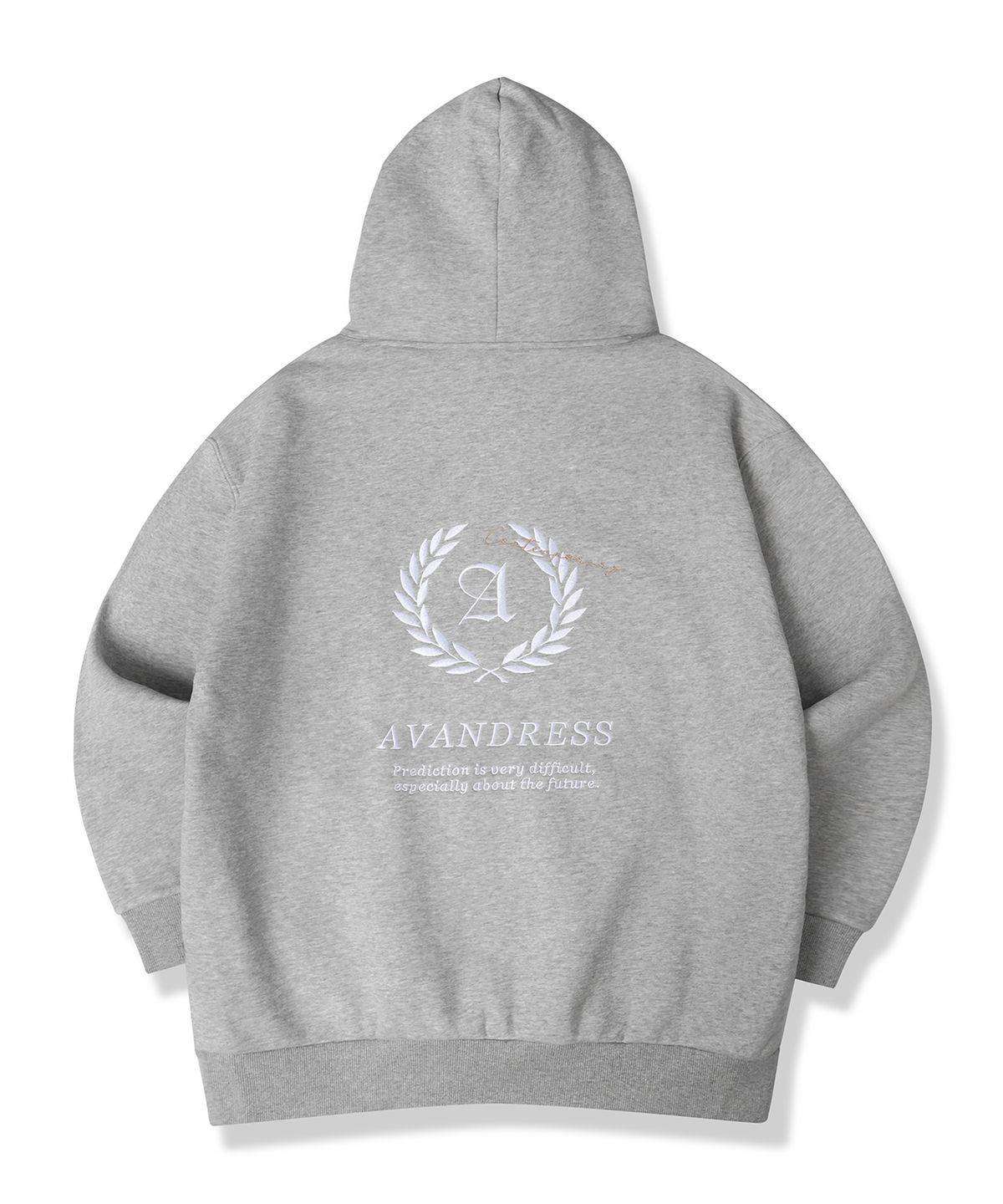 어반드레스(AVANDRESS) UNISEX LAUREL OVERSIZED HOODIE PURPLE