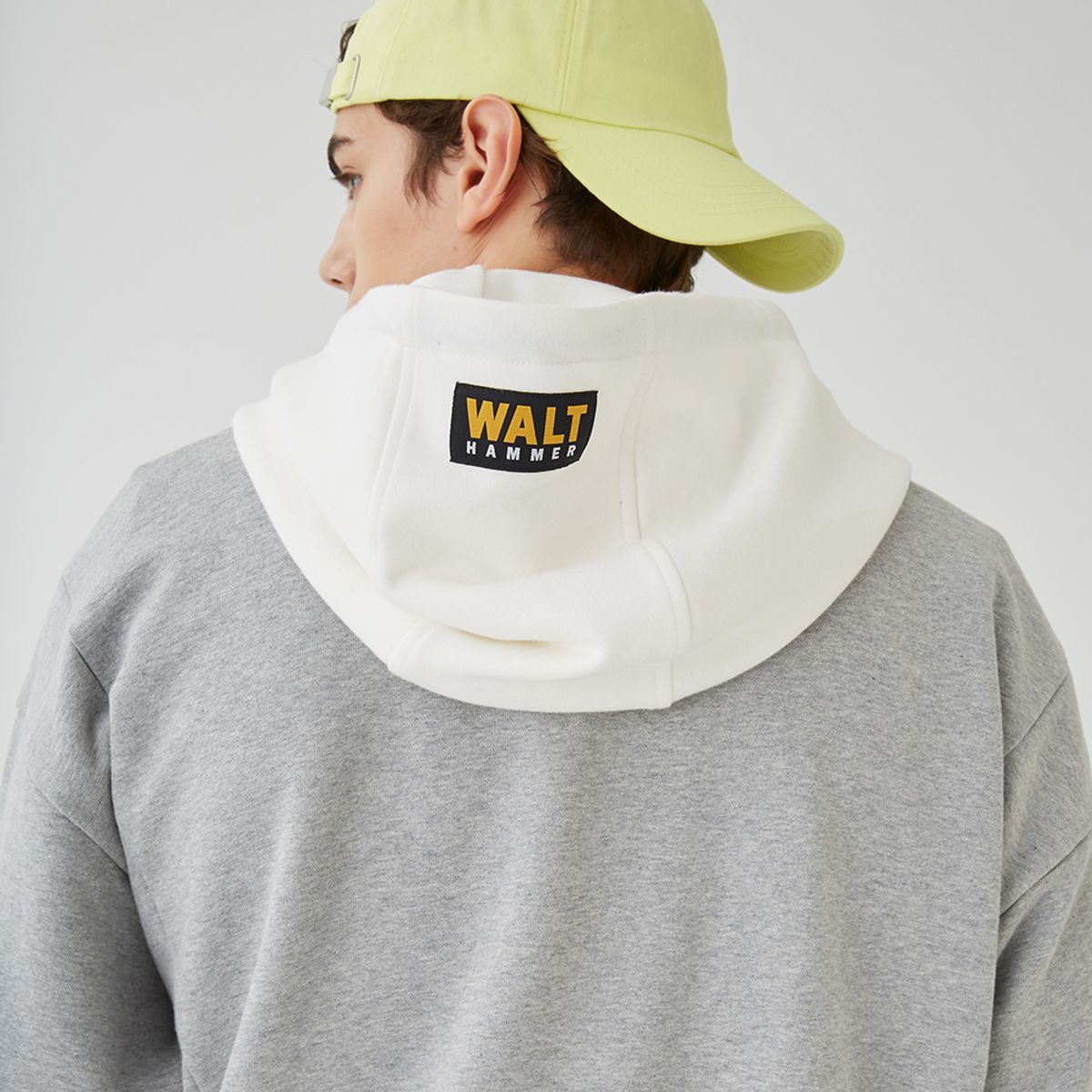 월트해머(WALT HAMMER) 셔필드 후트티 멜란지그레이1321SW107MG