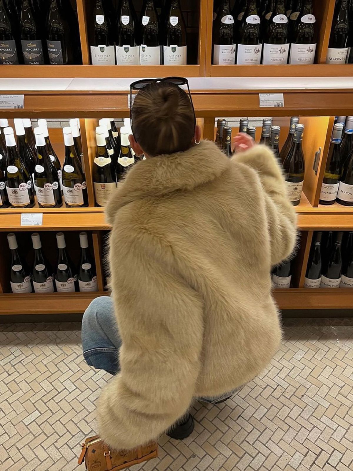 해브레스(HAVELESS) HAILEE FAUX FUR JACKET BEIGE