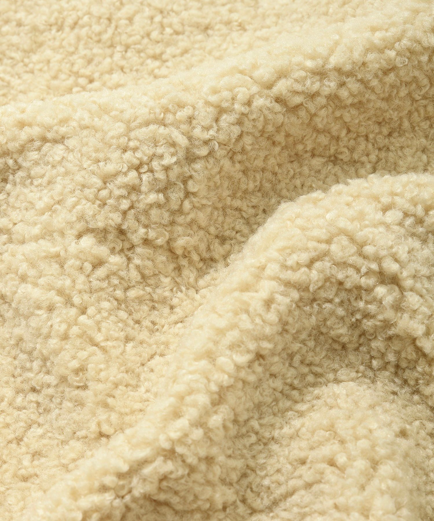 フリースジャケット COVERNAT Yeti fleece warm-up jacket ivory CO2103JK10IV MUSINSA | COVERNAT Yeti Fleece Warm Up Jacket Ivory