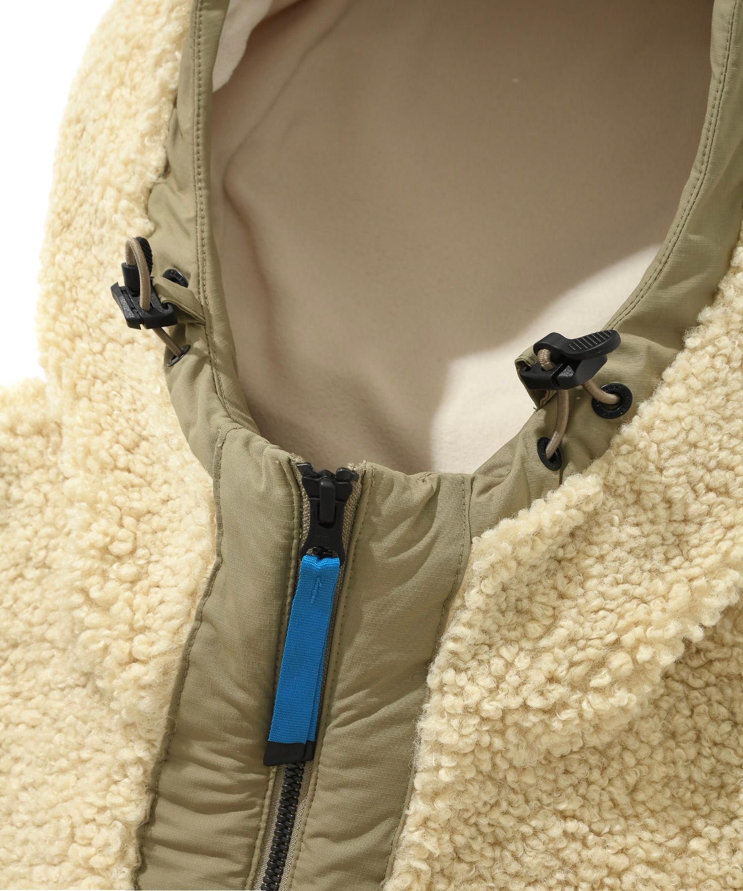 フリースジャケット COVERNAT Yeti fleece warm-up jacket ivory CO2103JK10IV MUSINSA | COVERNAT Yeti Fleece Warm Up Jacket Ivory