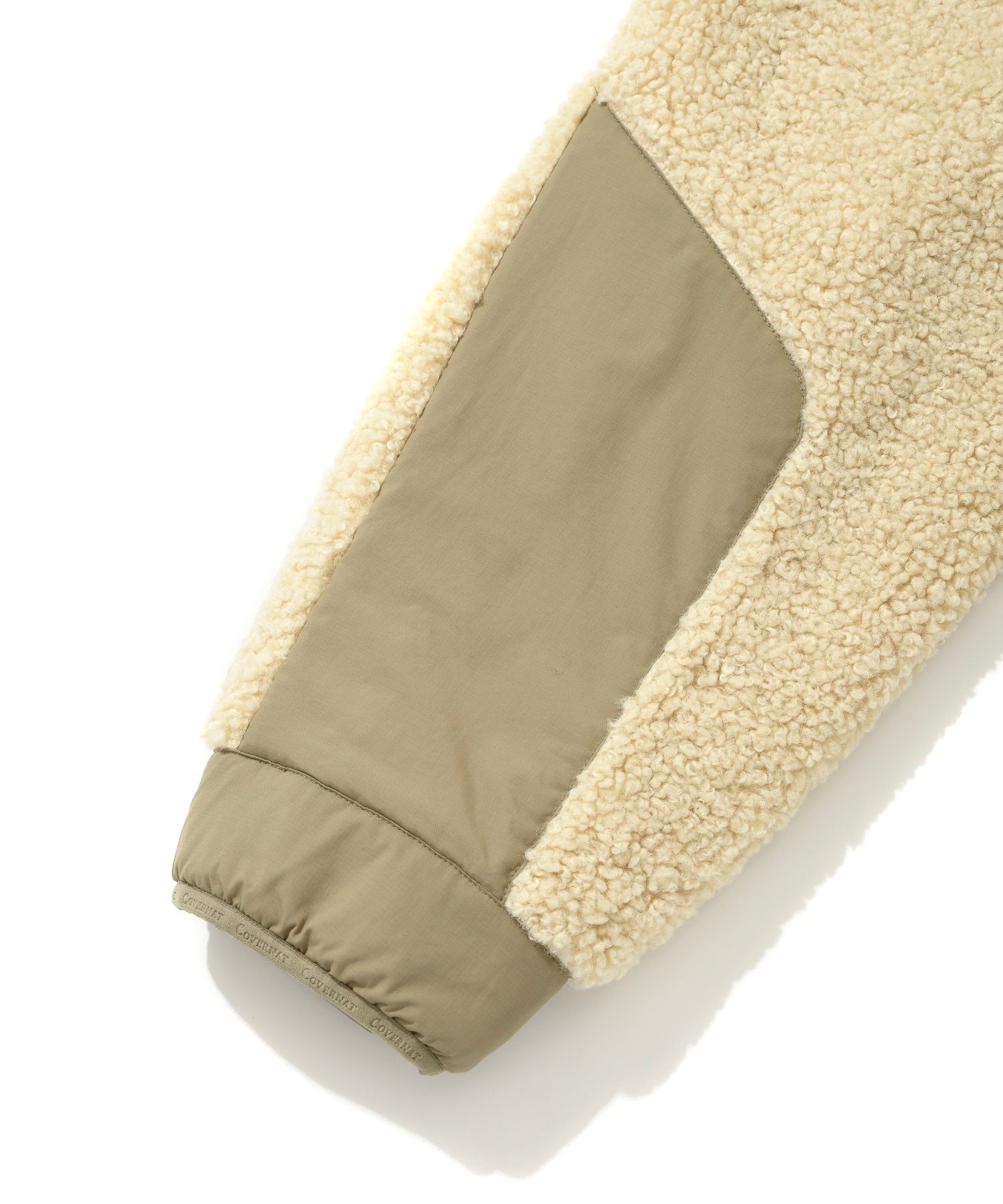 フリースジャケット COVERNAT Yeti fleece warm-up jacket ivory CO2103JK10IV MUSINSA | COVERNAT Yeti Fleece Warm Up Jacket Ivory