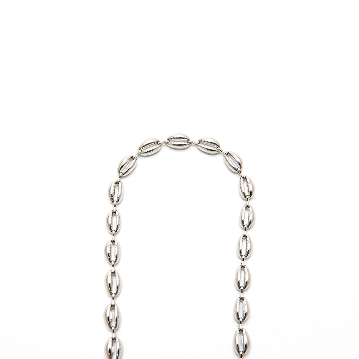 로울(LOWOOL) Pignose pearl belt necklace