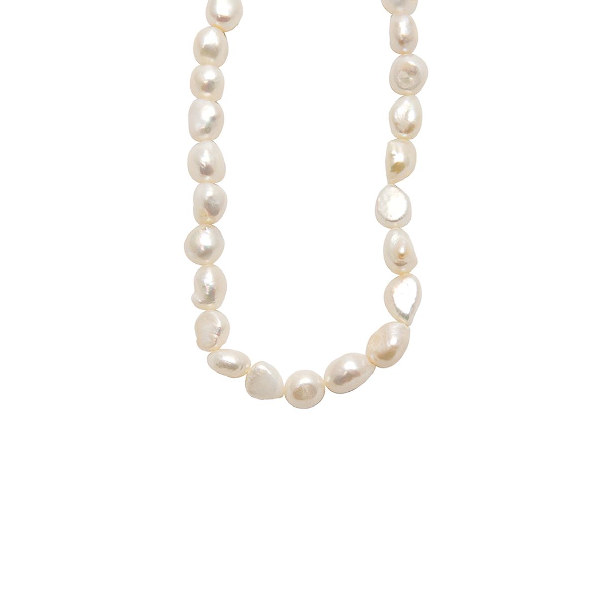 로울(LOWOOL) Potato pearl necklace