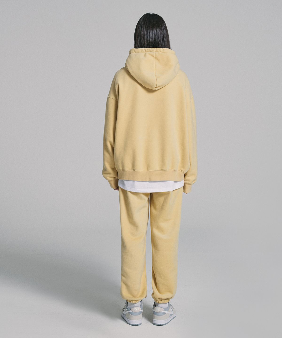 객(GAC) [SET UP] GAC LOGO JOGGER SET  yellow (기모)
