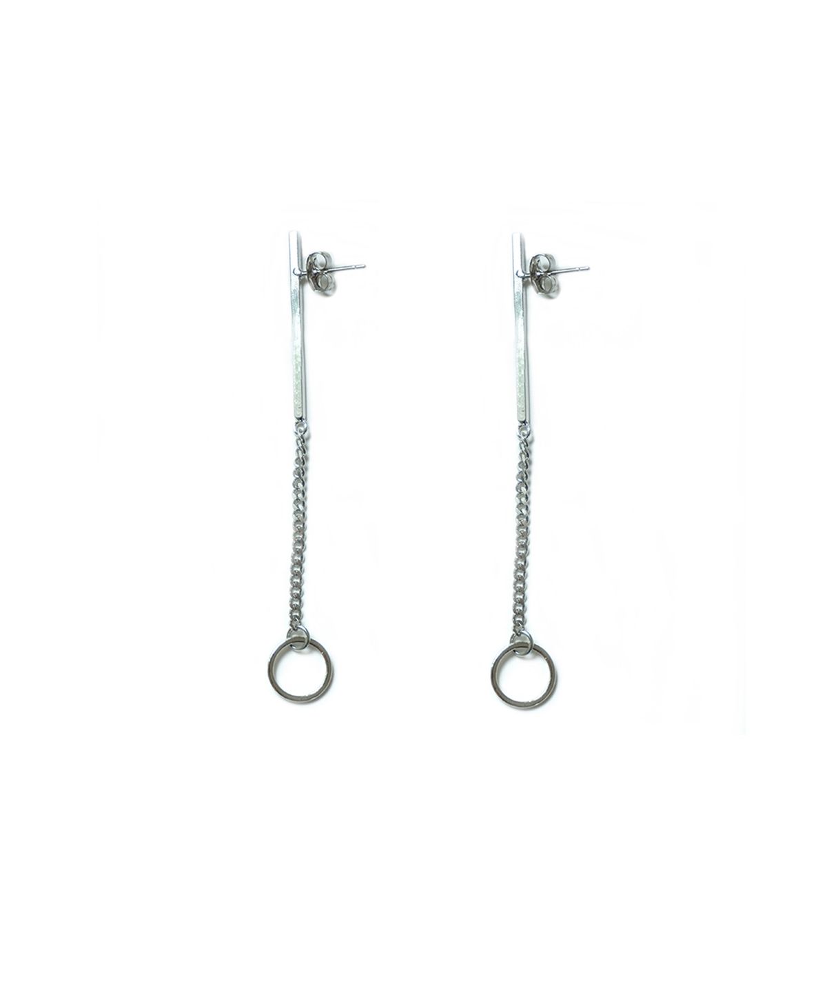 하와(HAWHA) CIRCLE LINE DROP EARRING