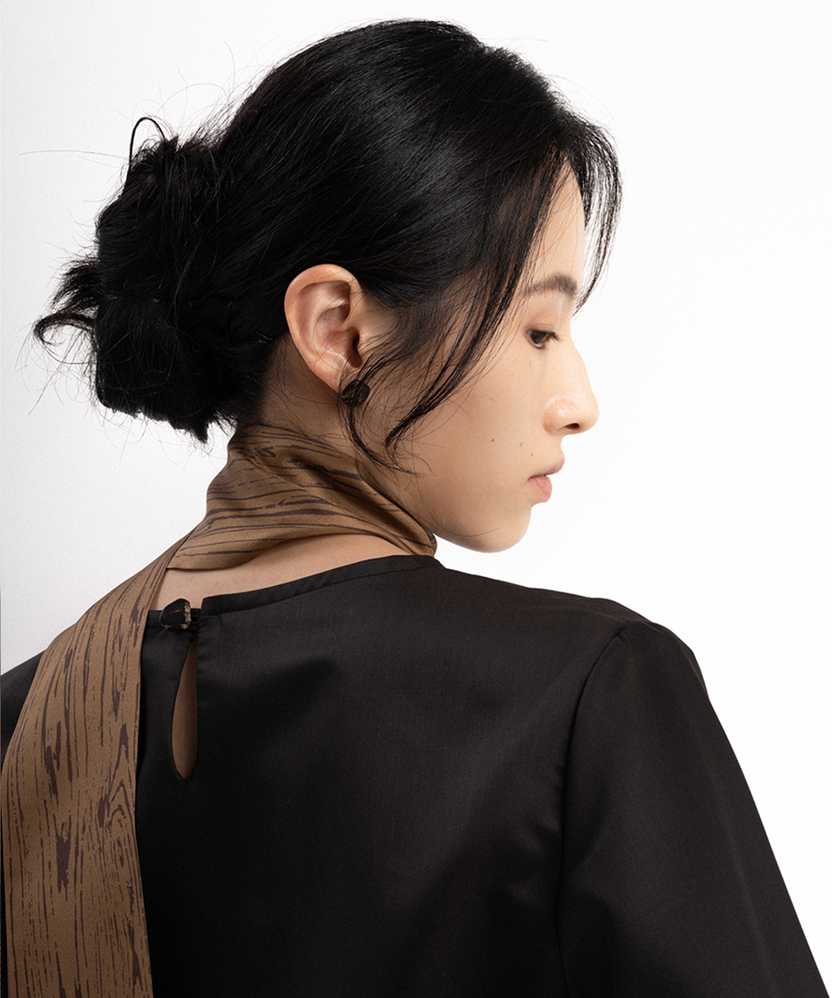 고목(KOMOK) 댕기 스카프