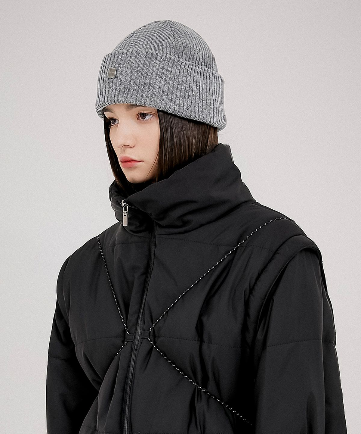 플레어업(FLAREUP) FLARE Knit Beanie - Gray (FL-710)