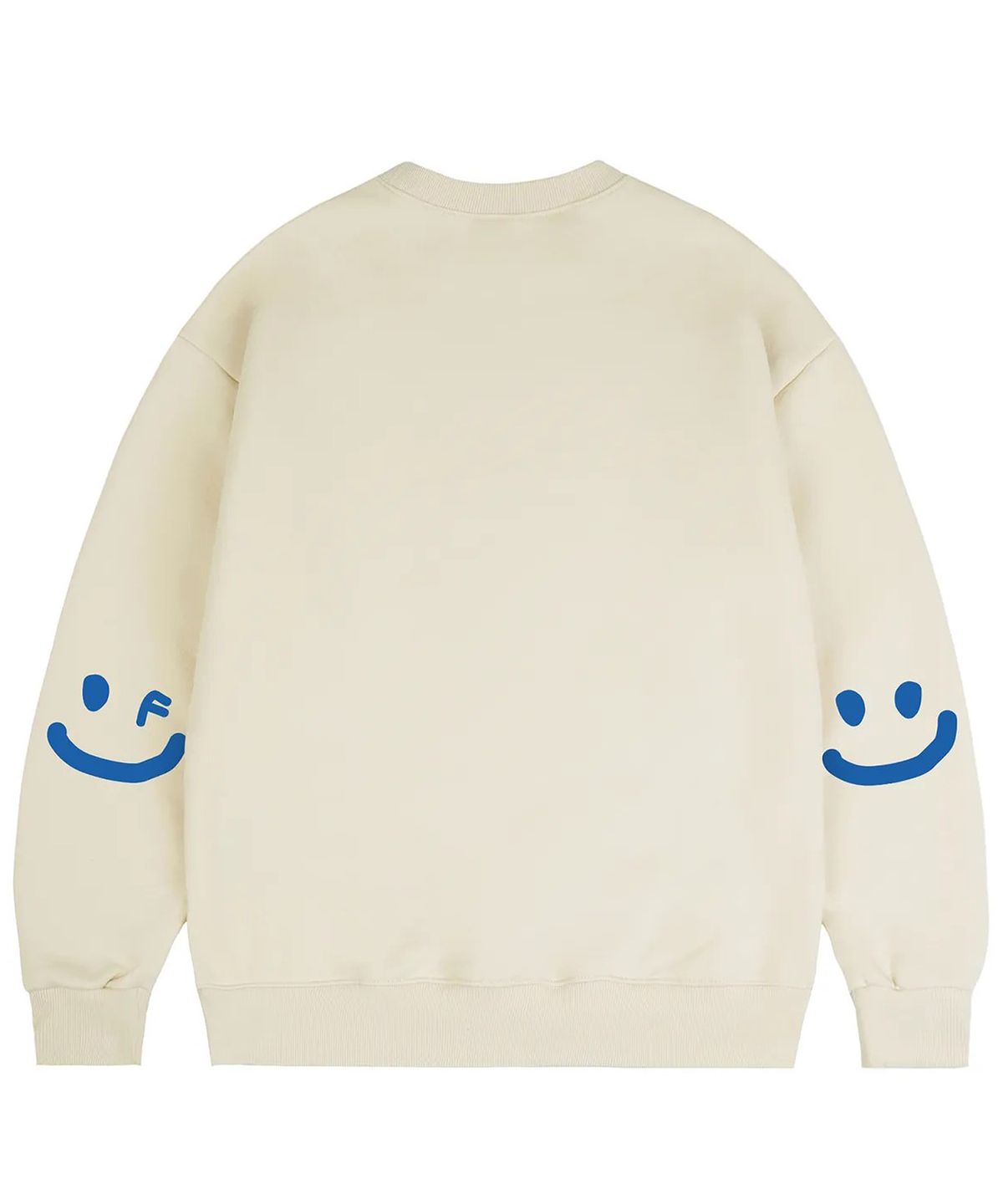 그레이버(GRAVER) [UNISEX]엘보우 스마일드로잉 맨투맨_크림