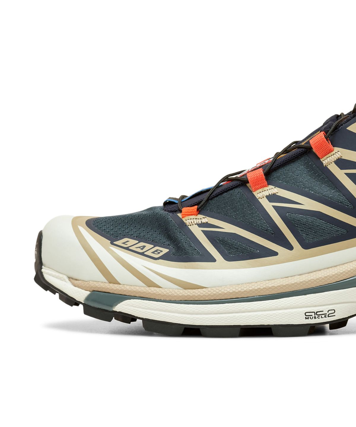 살로몬(SALOMON) XT-6 - 인디아 잉크:사파리:레드 오렌지 / L41455200