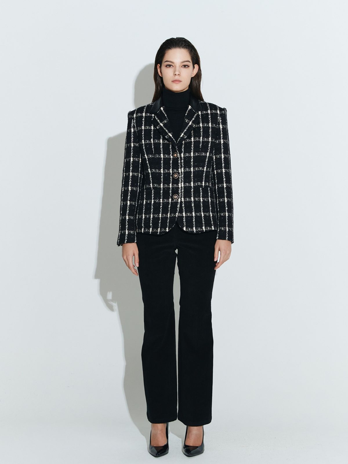 채뉴욕(CHAENEWYORK) 3 Button Single Tailored Jacket [Black]