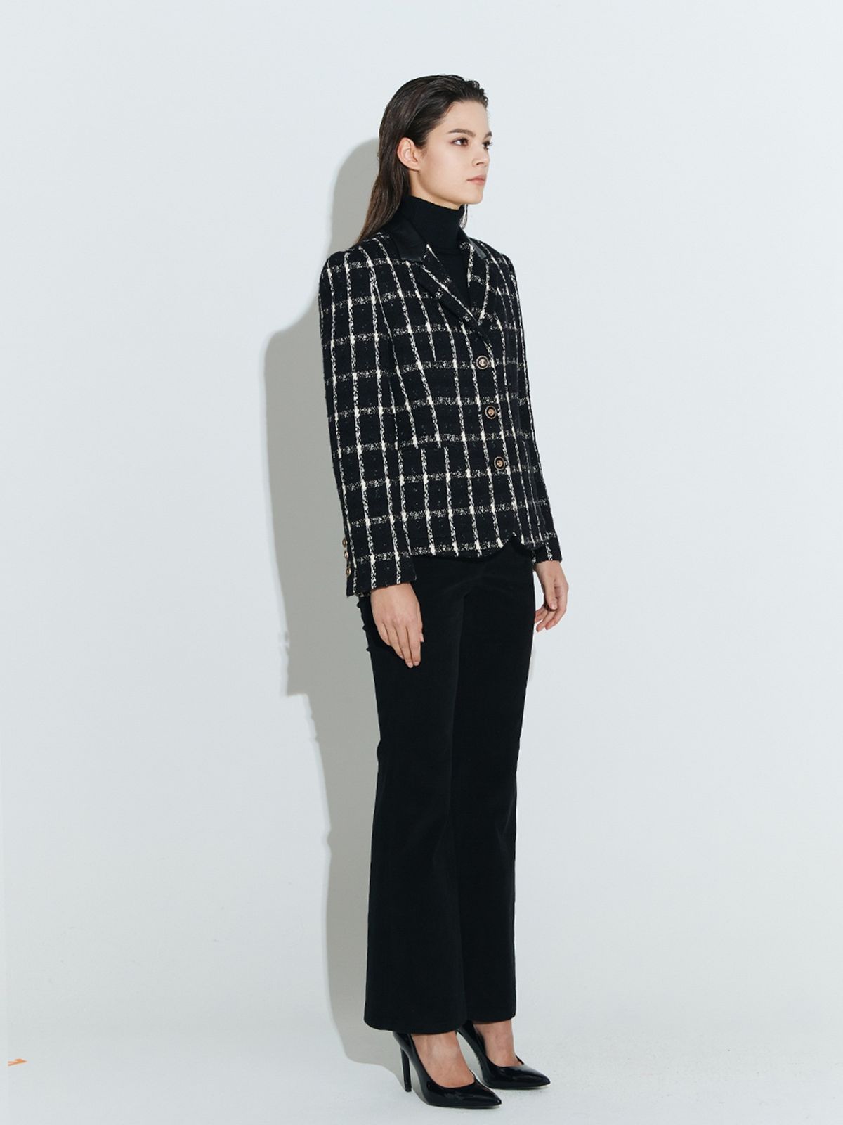 채뉴욕(CHAENEWYORK) 3 Button Single Tailored Jacket [Black]