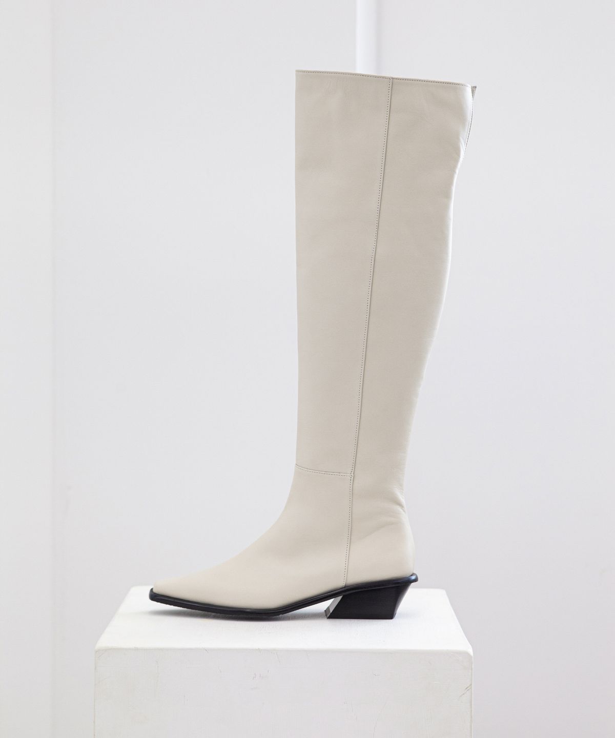 트윗비피(TWVP) Collar Knee-High Boots 칼라 니하이 부츠 21F23IV
