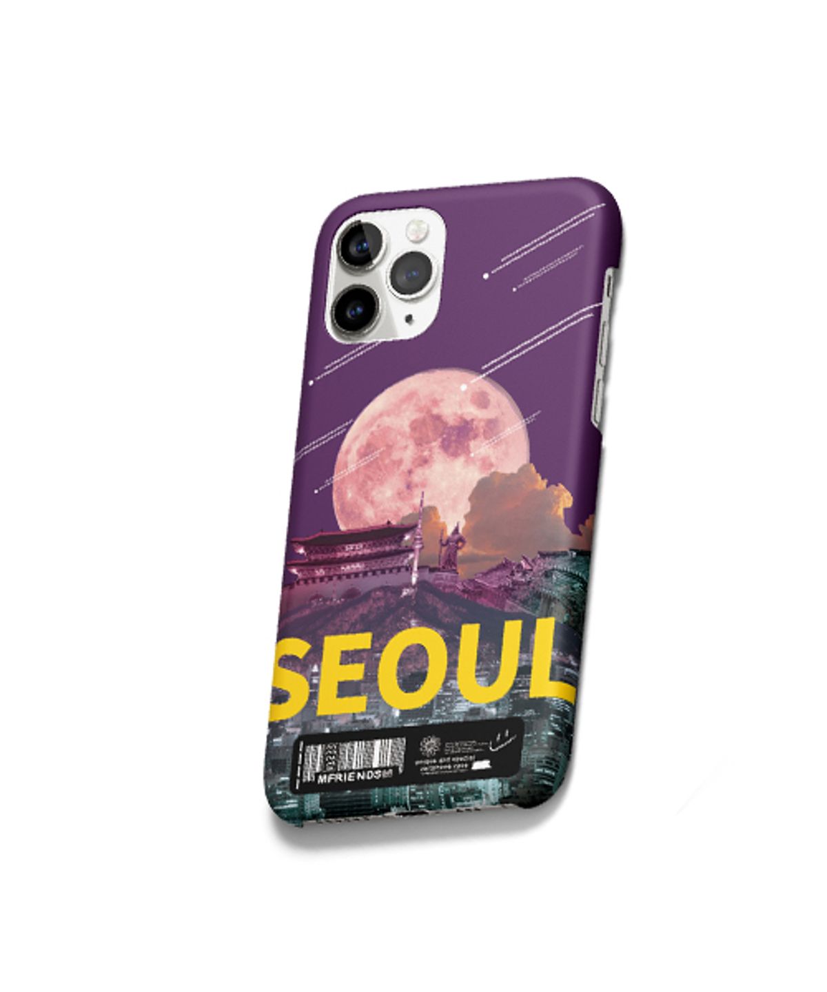 엠프렌즈(MFRIENDS) 아이폰·갤럭시 공용 서울 그래픽 케이스 536 SEOUL  커스텀 아트 디자인  엠프렌즈