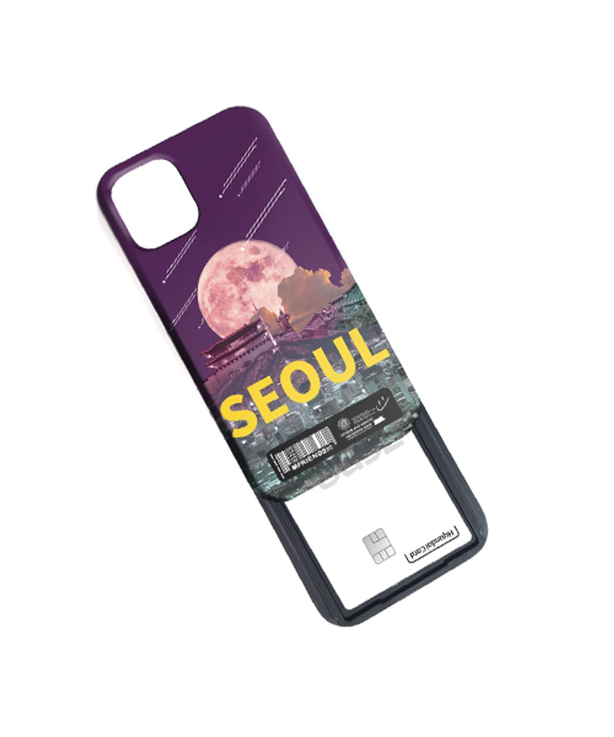 엠프렌즈(MFRIENDS) 아이폰·갤럭시 공용 서울 그래픽 케이스 536 SEOUL  커스텀 아트 디자인  엠프렌즈