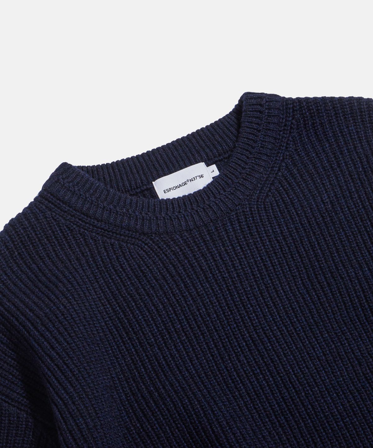 에스피오나지(ESPIONAGE) Miller Knit Sweater Navy