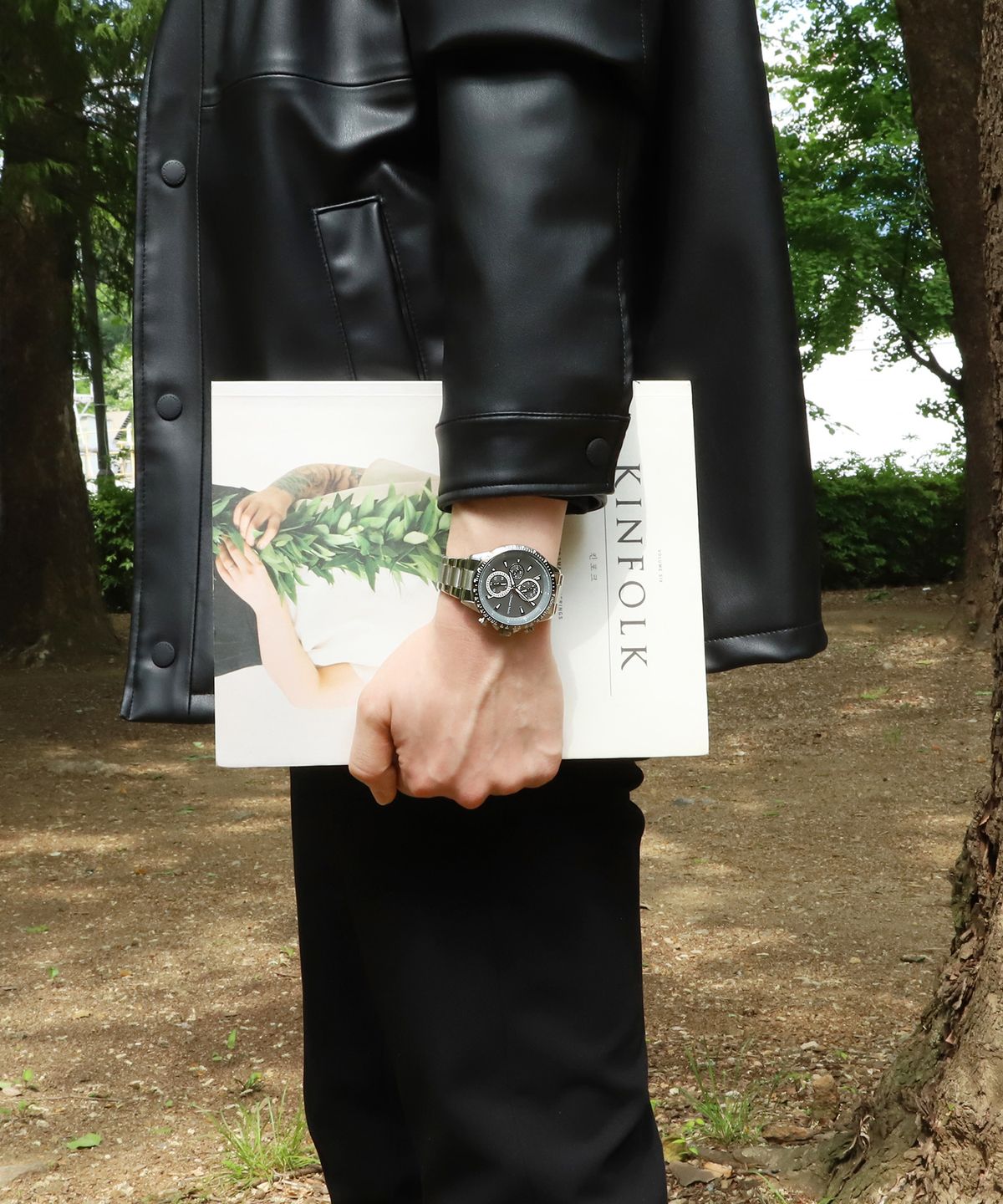 크리스챤모드(CHRISTIANMODE) 남성 멀티펑션 메탈시계 CM422GYS