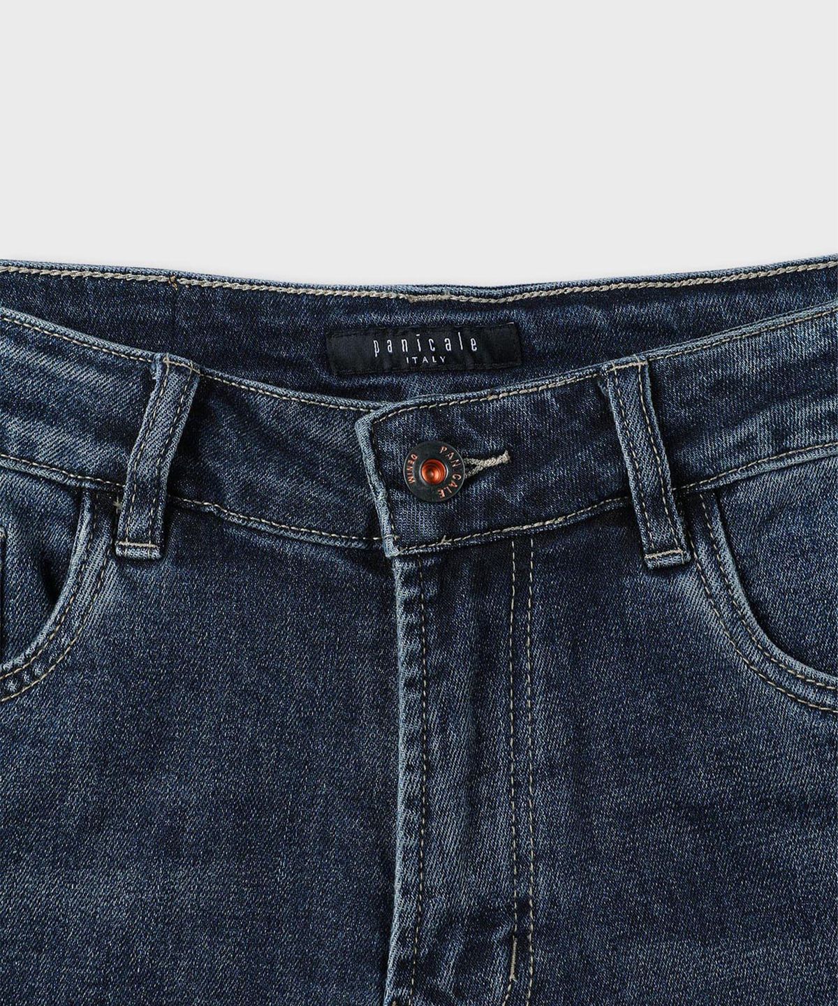 빠니깔레(PANICALE) 디스트레스드 데님 팬츠 [블루]