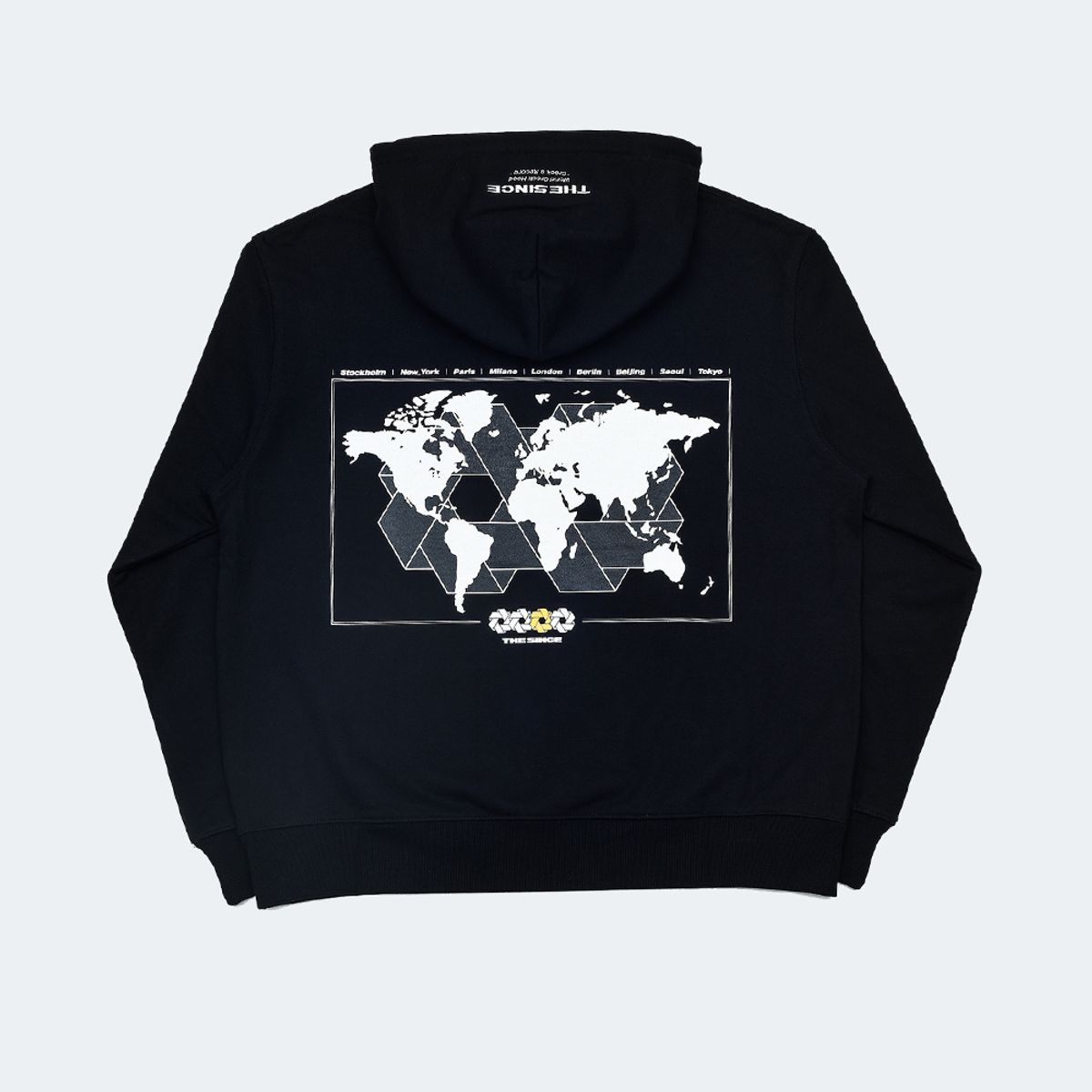 더신스(THE SINCE) world crack hoodie 1st generation [black]