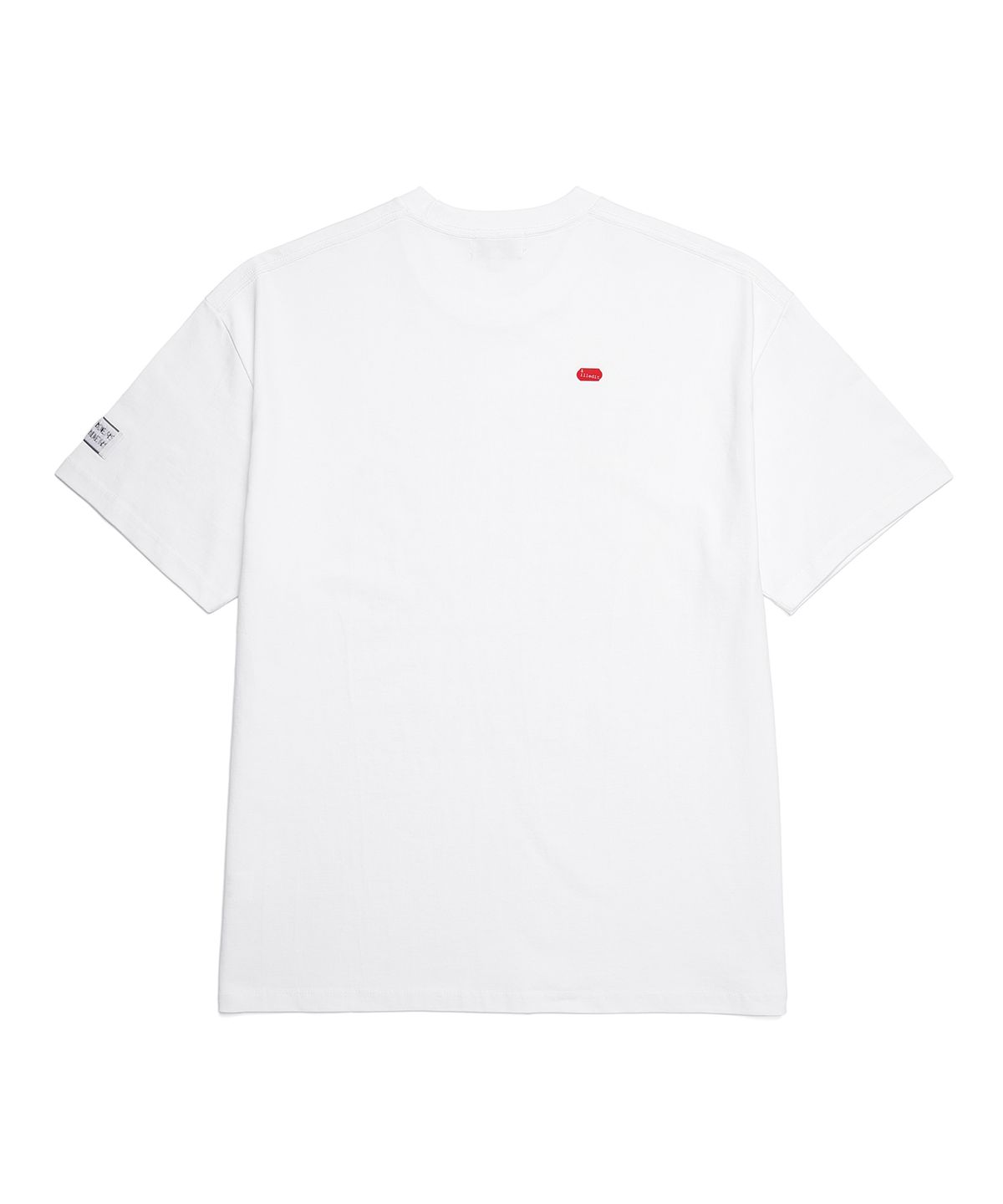 일레딧(ILLEDIT) PRICE TAG POINT T-SHIRT WHITE