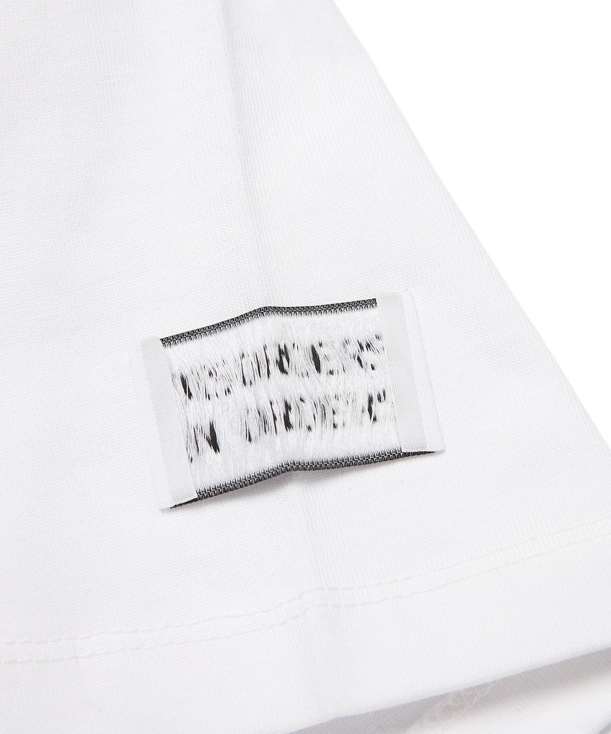 일레딧(ILLEDIT) PRICE TAG POINT T-SHIRT WHITE