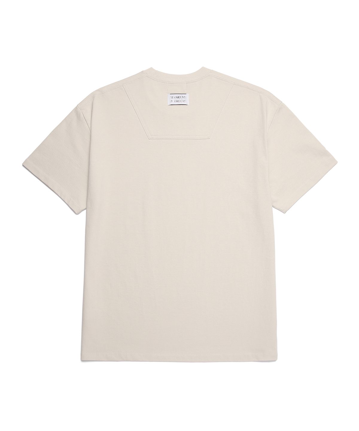 일레딧(ILLEDIT) SMOOTH ART T-SHIRT SAND