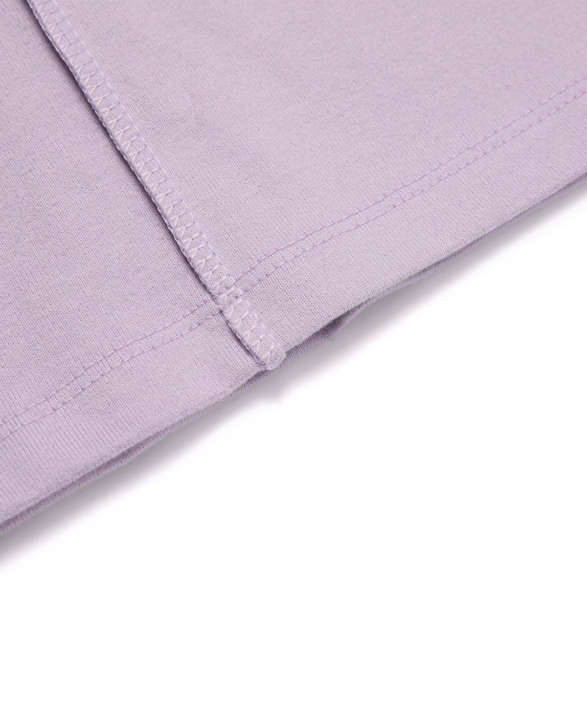 일레딧(ILLEDIT) HALF CUTTING T-SHIRT LAVENDER