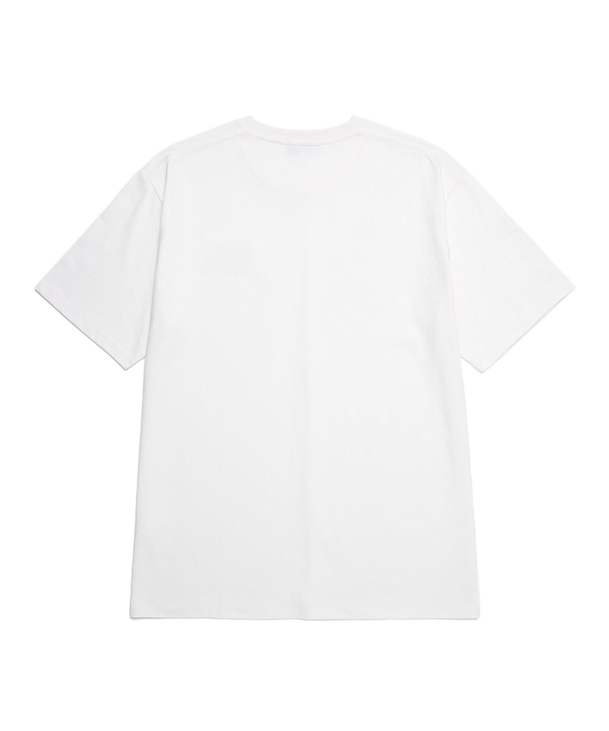 일레딧(ILLEDIT) HALF CUTTING T-SHIRT WHITE
