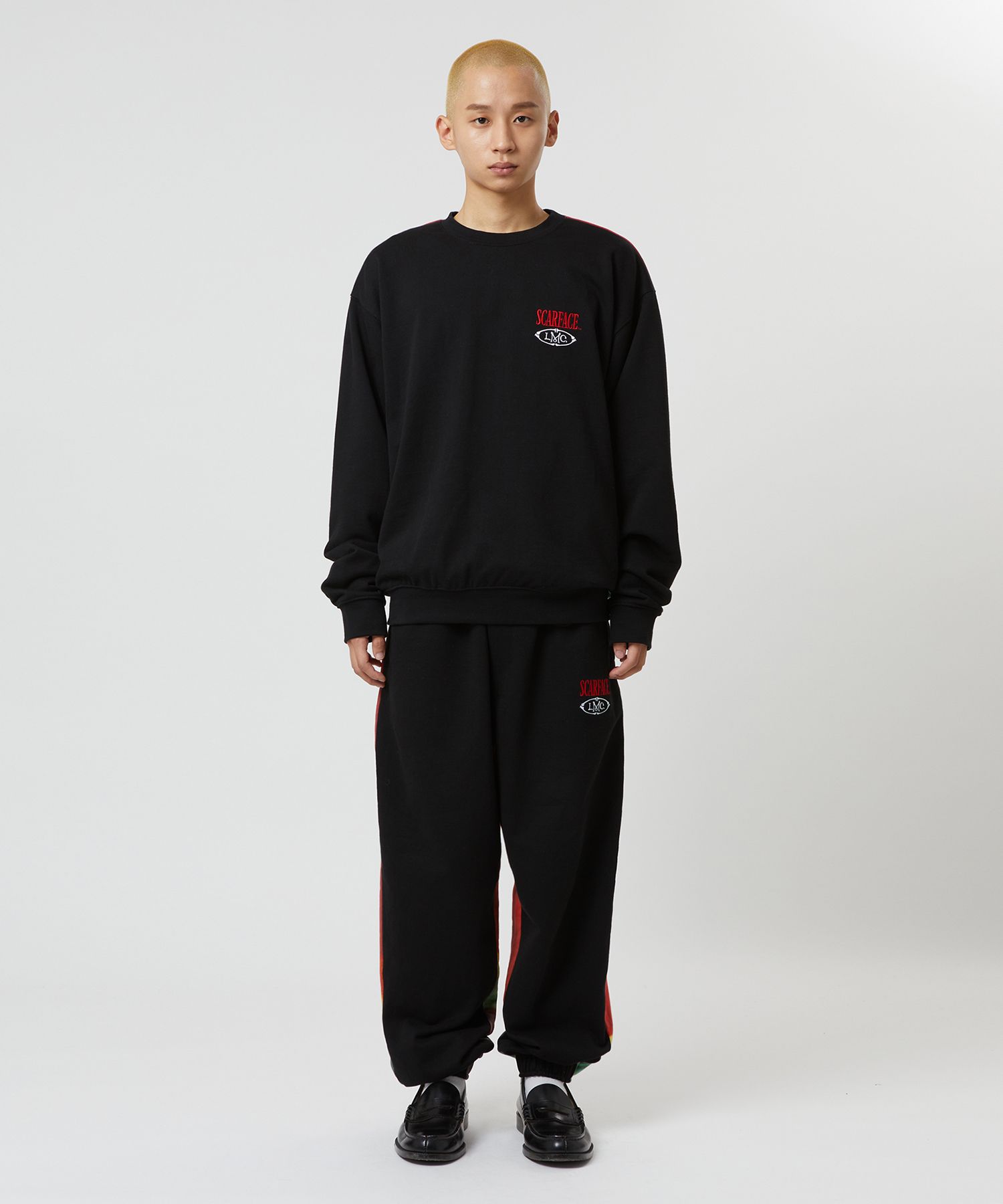 ★ LMC★ LMC X SCARFACE THE WORLD IS YOURS SWEATPANTS black MUSINSA | LMC LMC X SCARFACE THE WORLD IS YOURS SWEATPANTS black