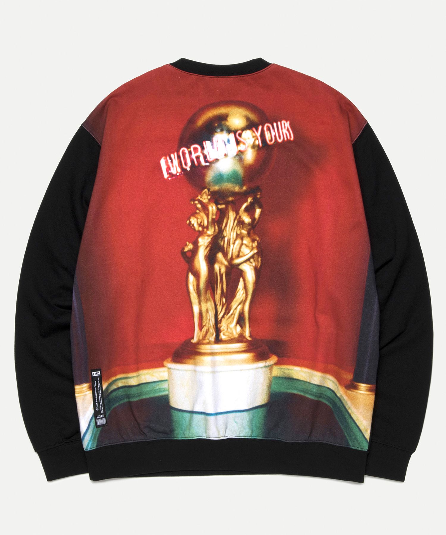 MUSINSA | LMC LMC x SCARFACE THE WORLD IS YOURS SWEATSHIRT black