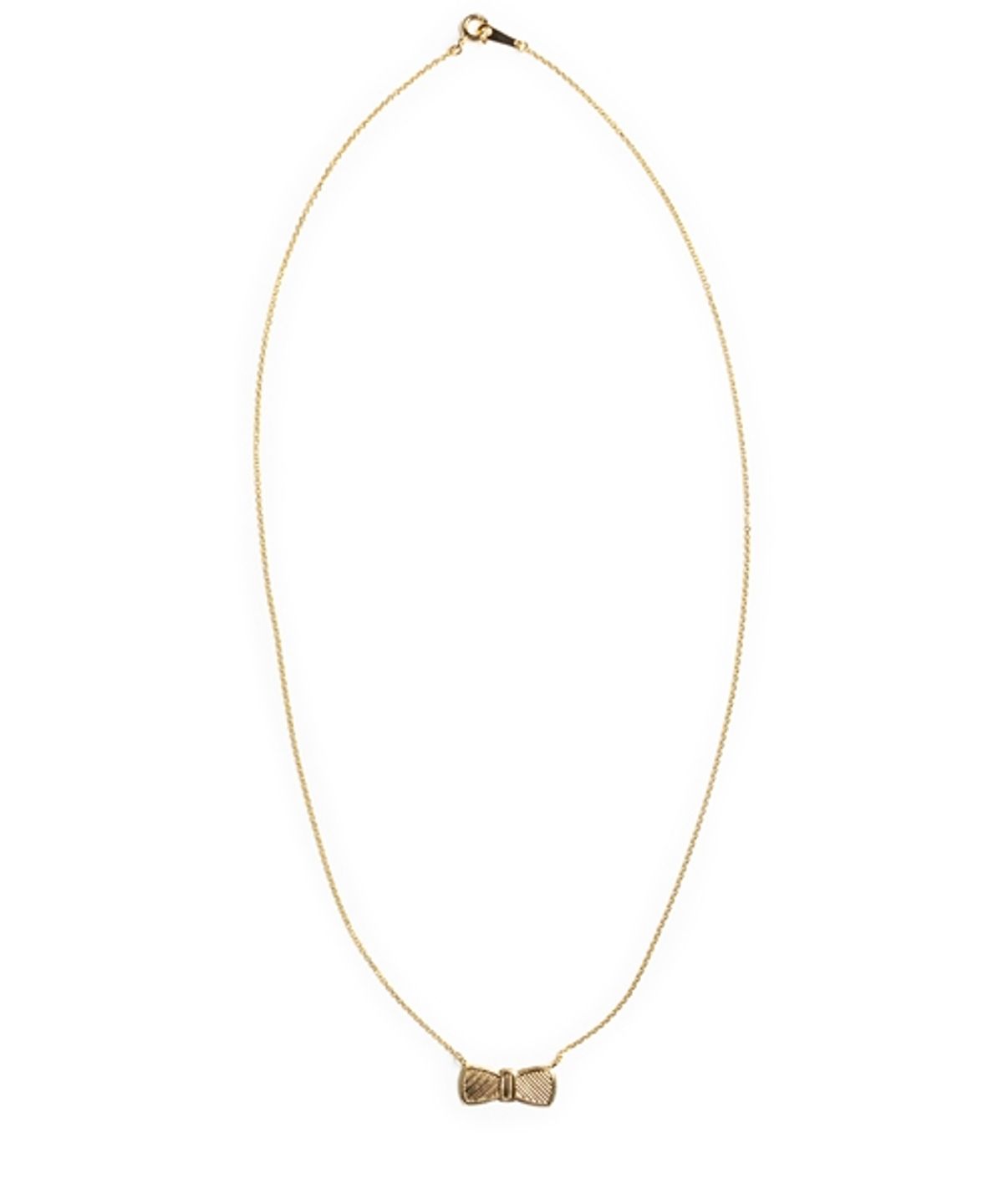 봉보(BONBEAU) Morris bowtie pendant silver gold Necklace 모리스 보타이 팬던트 실버 골드 체인 목걸이