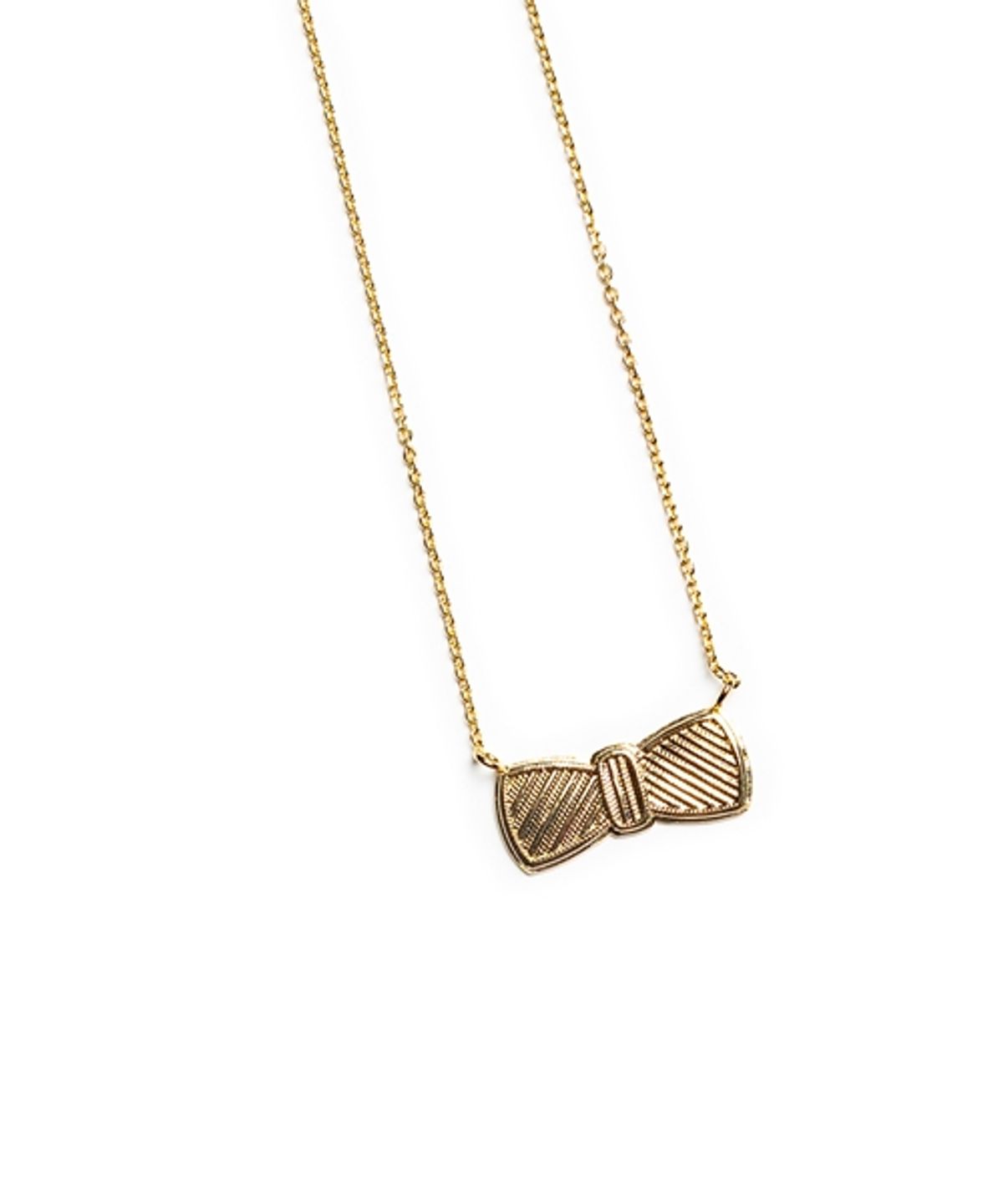 봉보(BONBEAU) Morris bowtie pendant silver gold Necklace 모리스 보타이 팬던트 실버 골드 체인 목걸이