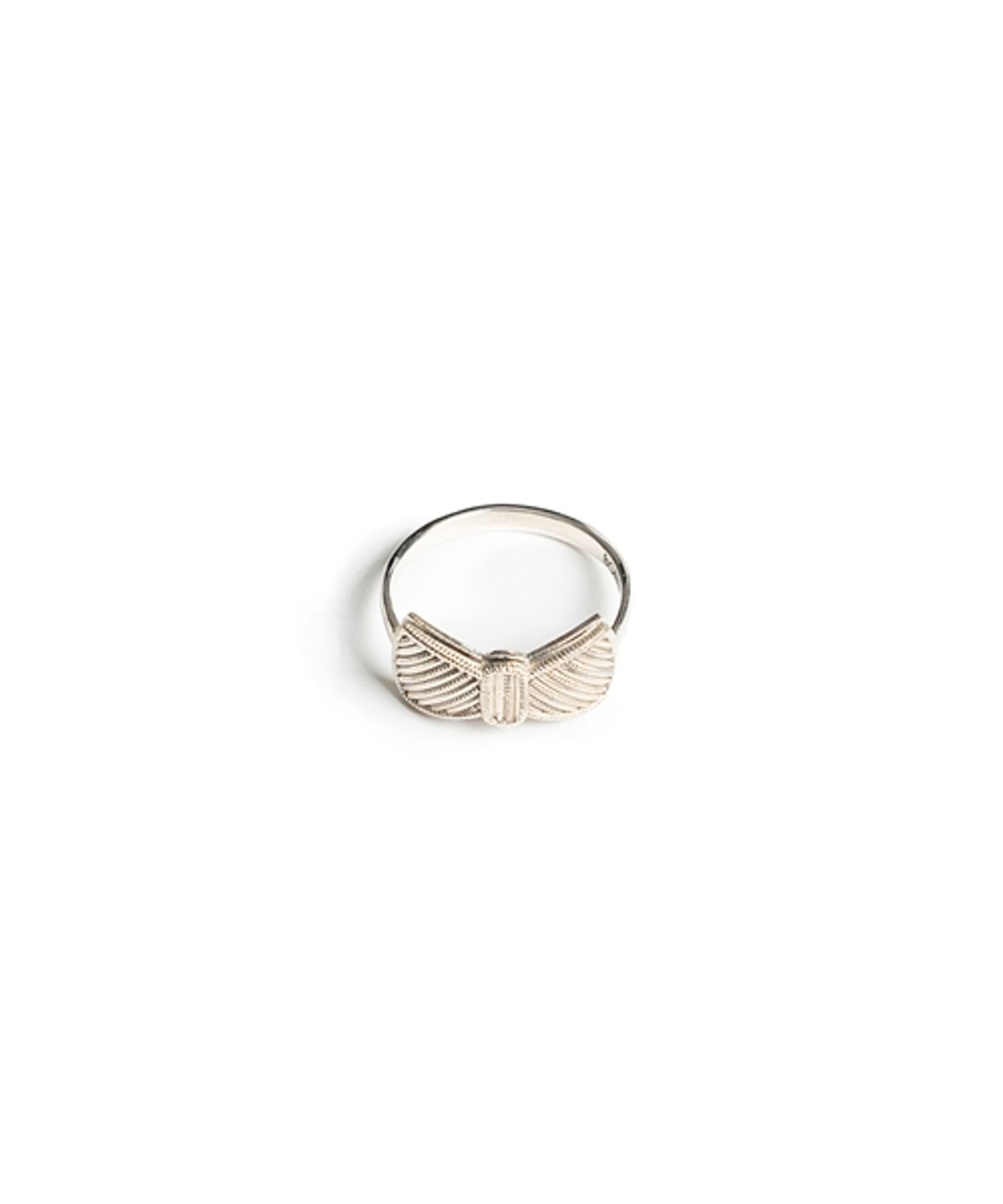 봉보(BONBEAU) Morris bowtie silver gold Ring 모리스 보타이 925실버 골드 반지