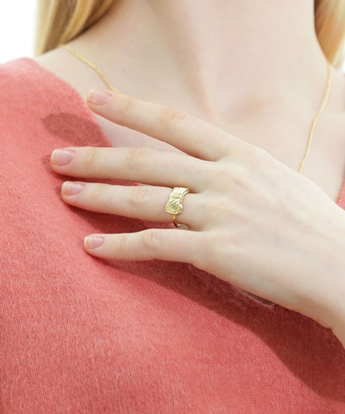 봉보(BONBEAU) Morris bowtie silver gold Ring 모리스 보타이 925실버 골드 반지
