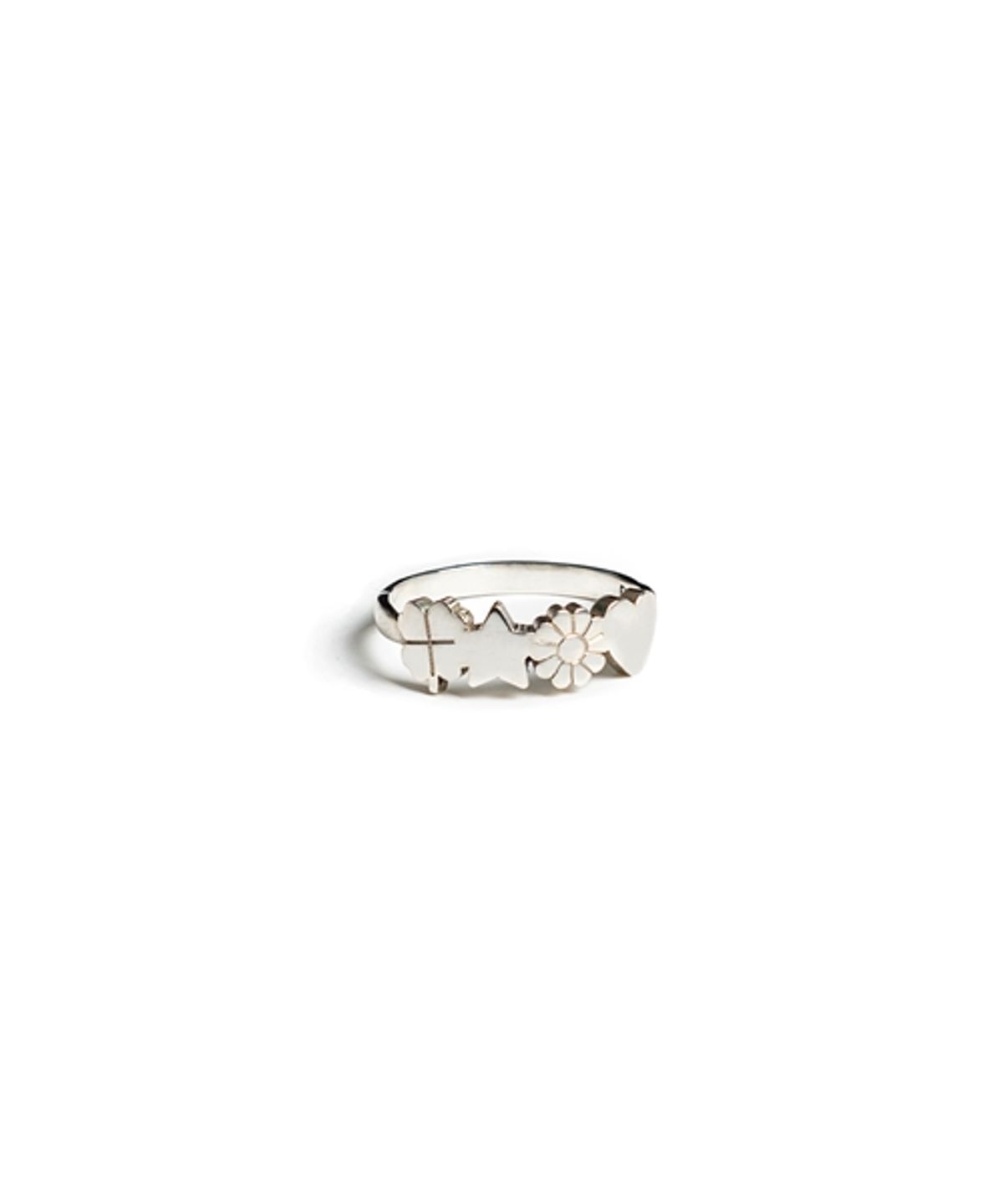 봉보(BONBEAU) Luckyme motives silver gold Ring 럭키미 모티브 925실버 골드 반지