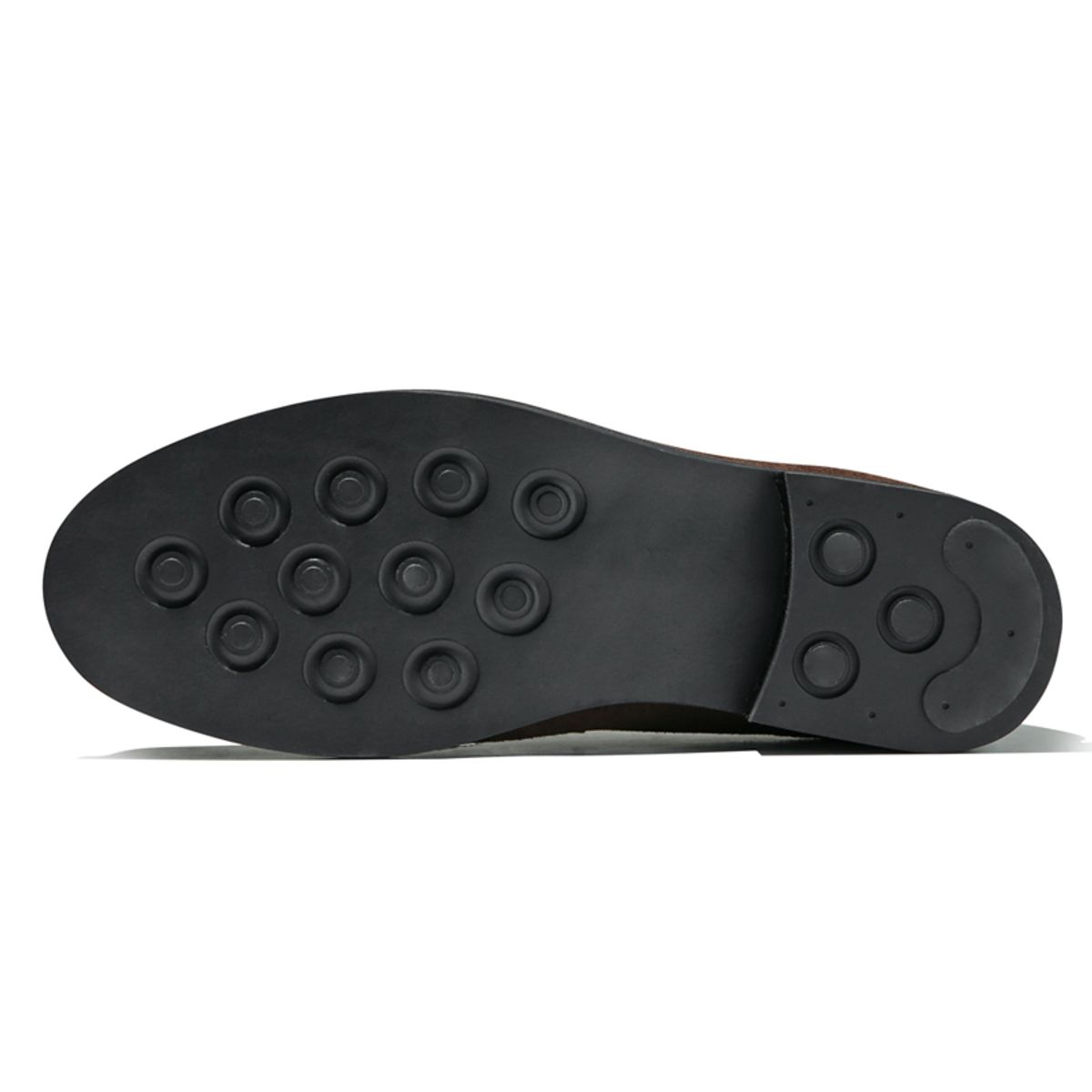 커스텀에이드(CUSTOMADE) 피어슨 스웨이드 페니로퍼 4cm (CR0047BR)