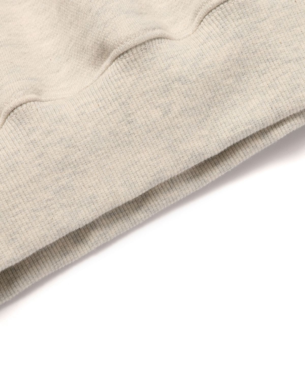 일레딧(ILLEDIT) HALFNECK RIB SWEATSHIRT MELANGEGREY