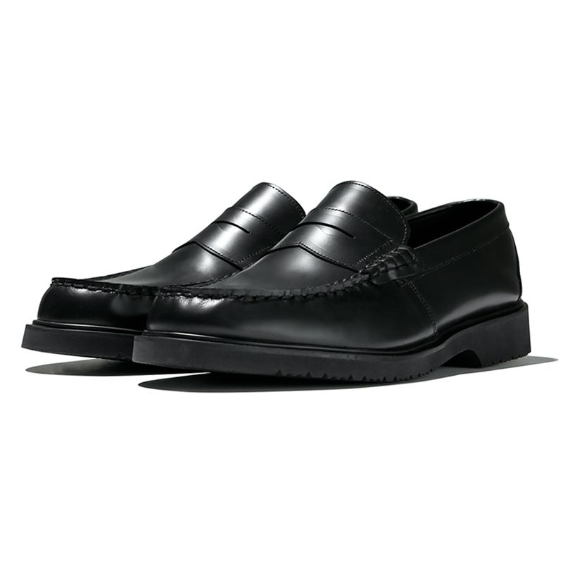 ローファー・オックスフォード customade 4cm Box Cowhide Penny Loafer Collins CR0048 MUSINSA | CUSTOMADE 4cm Vox Cowhide Penny Loafer Collins